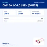 OM4 DX LC-LC LSZH (50/125)