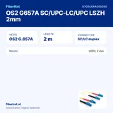 OS2 G657A SC/UPC-LC/UPC LSZH 2mm
